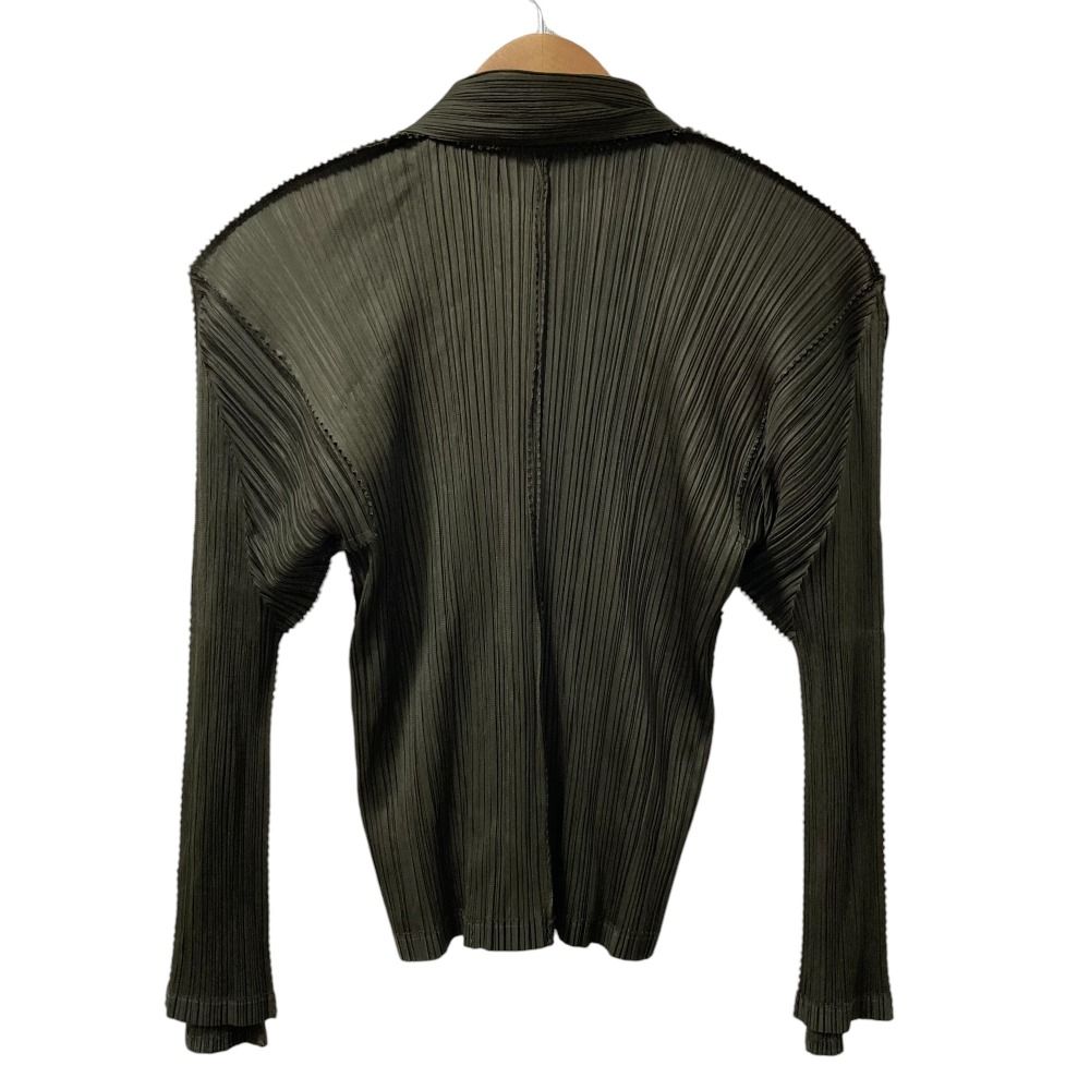 PLEATS PLEASE ジャケットカーディガン　size４ 中古 中古・古着通販】PLEATS PLEASE (プリーツプリーズ