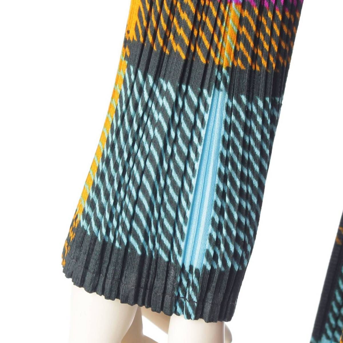 プリーツプリーズ イッセイミヤケ】PLEATS PLEASE ISSEY チェック柄