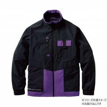 桑和 0534-00 防寒ブルゾン(防風.透湿) LLサイズ パープル(63) G.G.