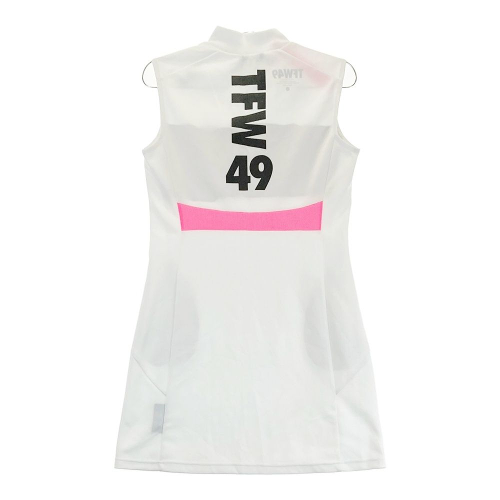 サイズ M TFW49 ティーエフダブリューフォーティーナイン TL10221004 ノースリーブワンピース ホワイト系 240101530175 ゴルフウェア レディース ストスト