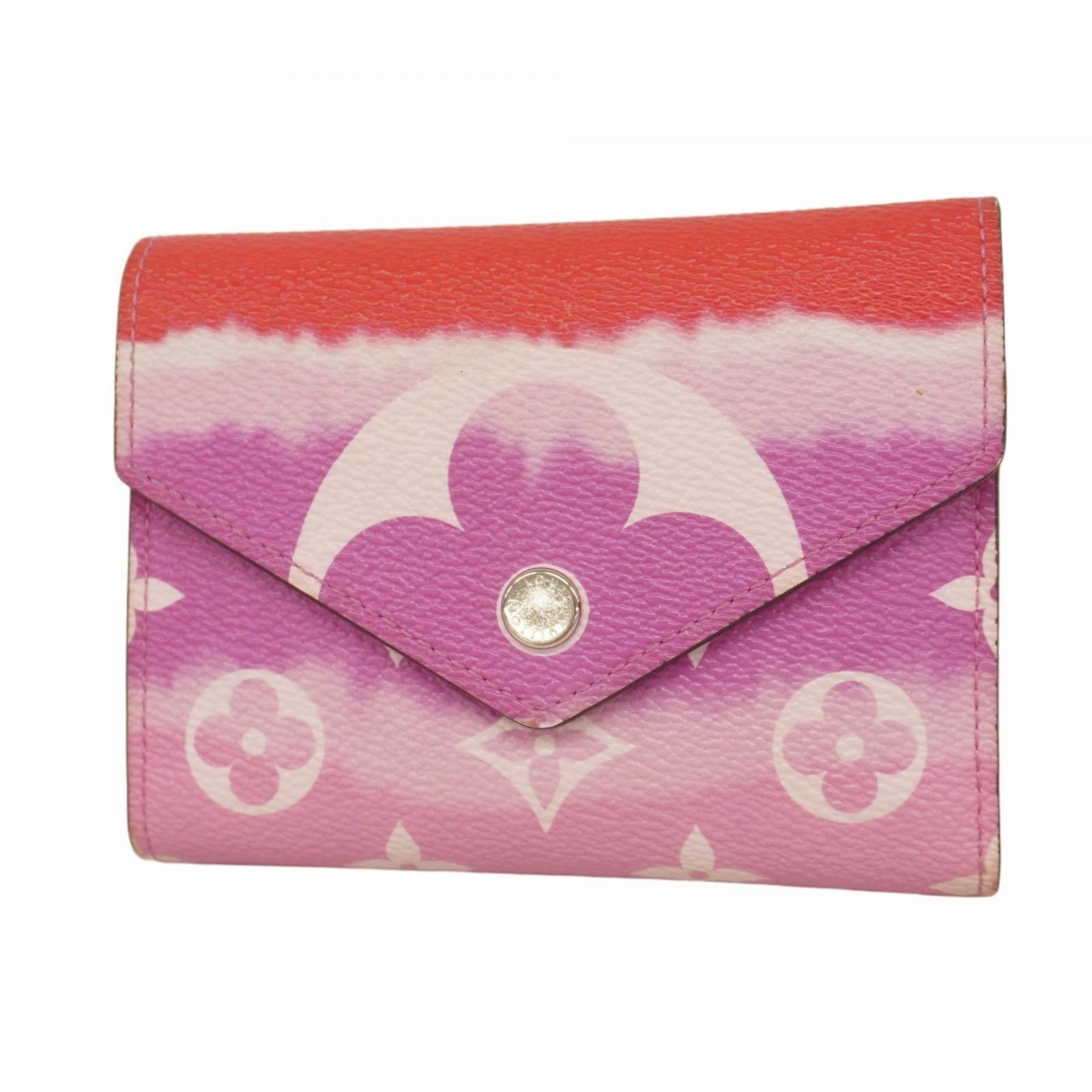 ルイ ヴィトン Louis Vuitton ルイ ヴィトン 三つ折り財布 LV エスカル ポルトフォイユ ヴィクトリーヌ M68842 ルージュレディース