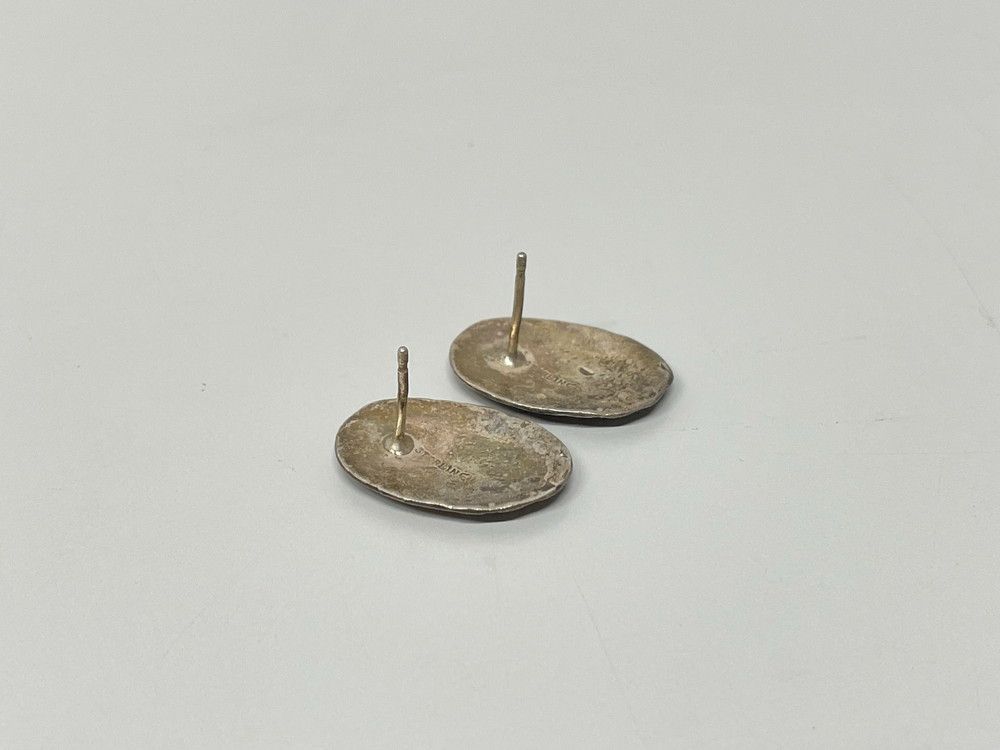  インディアンジュエリー ナバホ族 バングル ピアス コンチョ ２点セット その他 アクセサリー