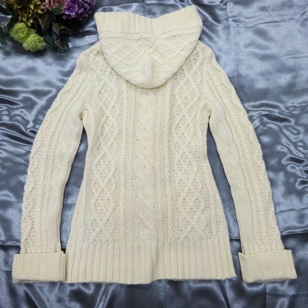 バーバリーブルーレーベル　ダッフルニットパーカー　アウター　コート バーバリーブルーレーベル BURBERRY BLUE LABEL コート ダッフル