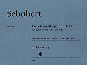【中古】【非常に良い】Fantasie f-moll op. 103 D 940: fuer Klavier zu vier Haenden cm3dmju