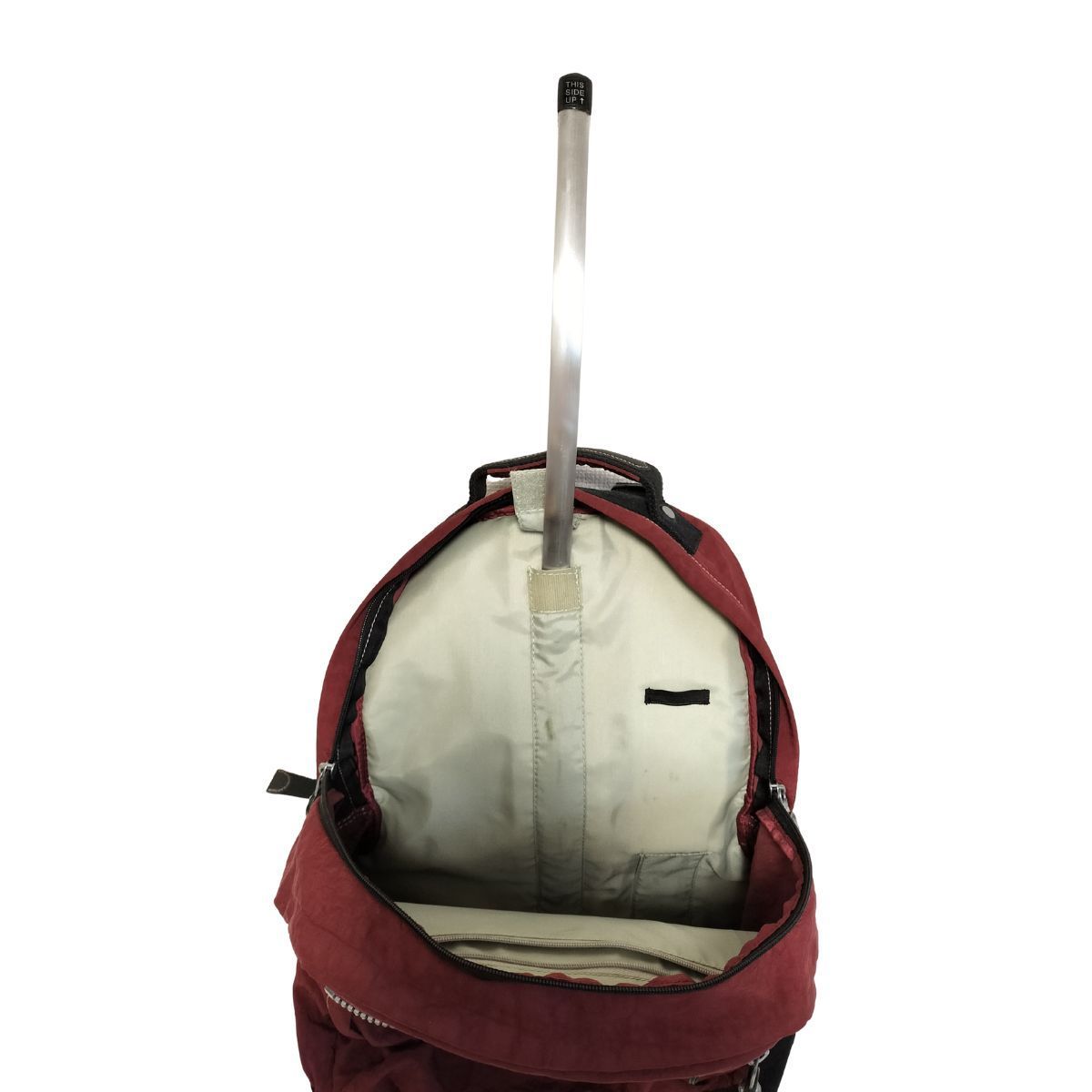 Kipling キプリング 登山型 リュック モンキーチャーム付き フレーム 