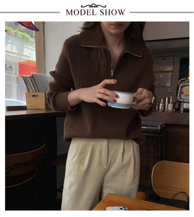 プルオーバー トップス