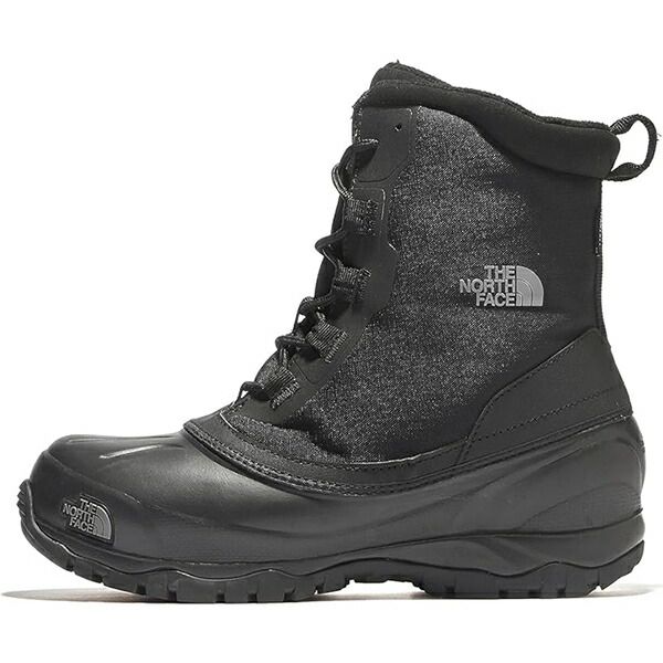 THE NORTH FACE ザノースフェイス 防寒ブーツ Snow Shot 6 Boots TX V スノー ショット 6 インチ ブーツ テキスタイル V NF52364 ユニセックス TNFブラック×TNFブラック 9 27.0cm