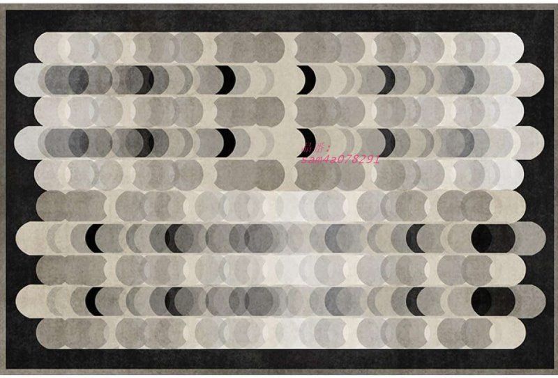 ボーダーラグマット