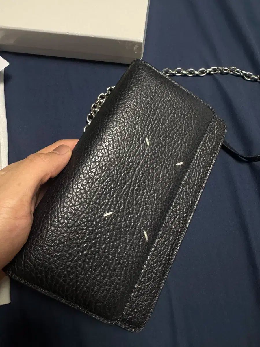 Maison Margiela メゾン マルジェラ ステッチ チェーン ウォレット クロスバッグ