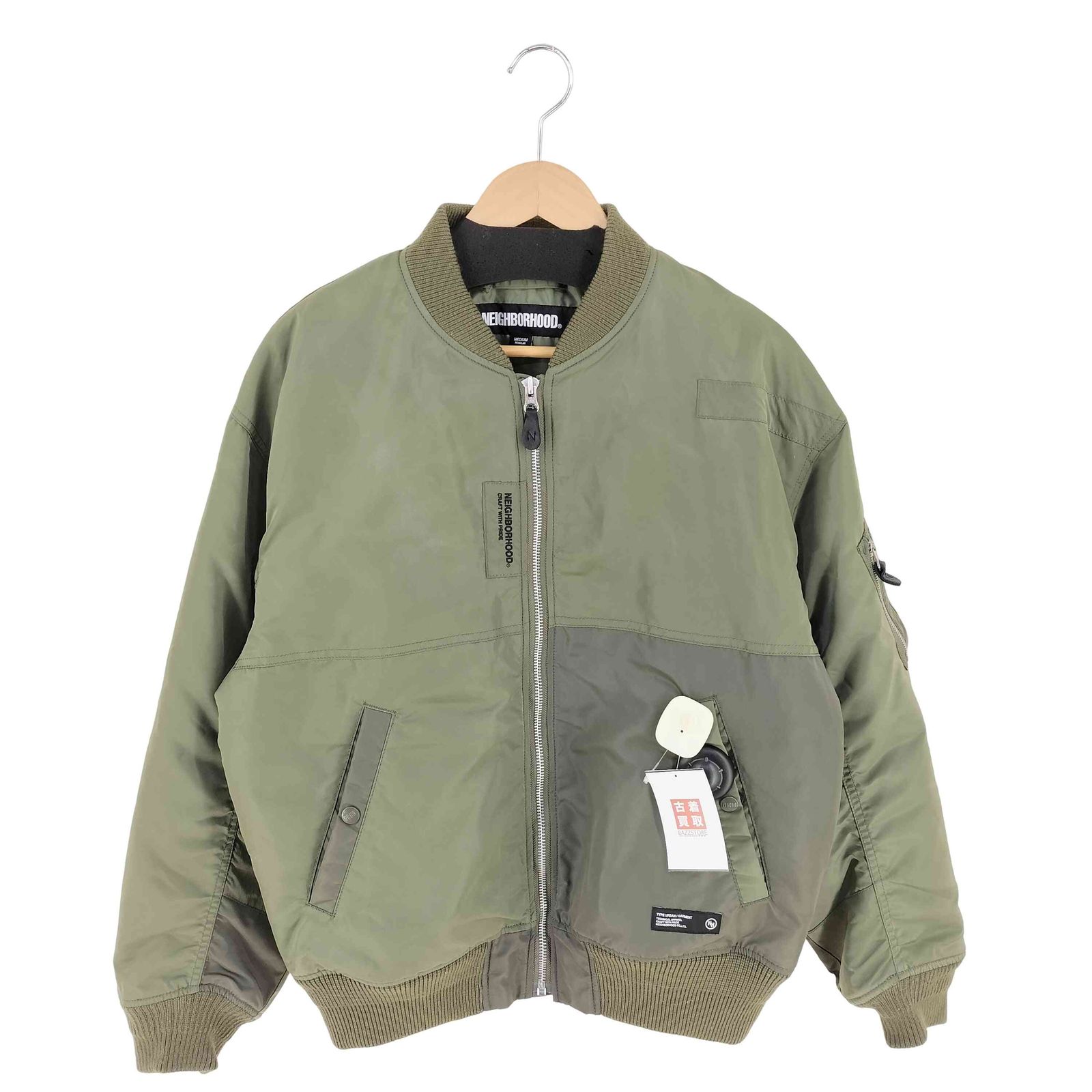 ネイバーフッド NEIGHBORHOOD MA-1 FLIGHT JACKE メンズ JPN：M - メルカリ