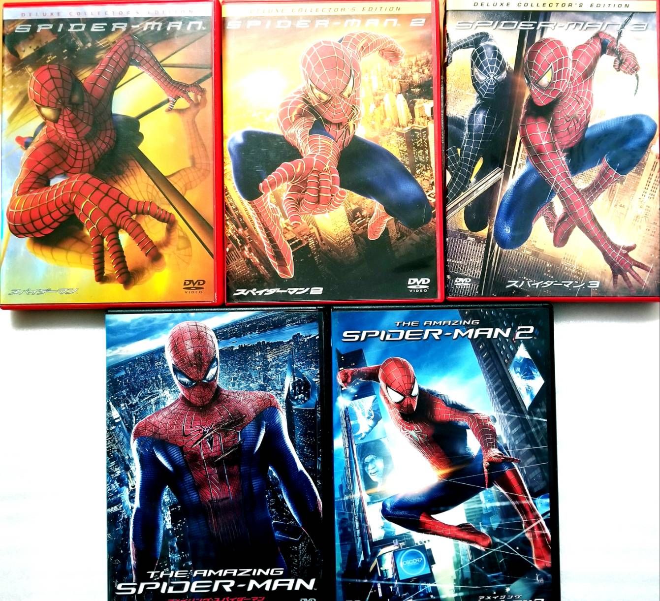 スパイダーマン」 5作品セット (DVD) - メルカリ