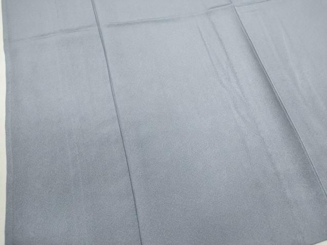 平和屋着物▽上質な色無地 単衣 桔梗鼠色 正絹 逸品 CAAV9508ze