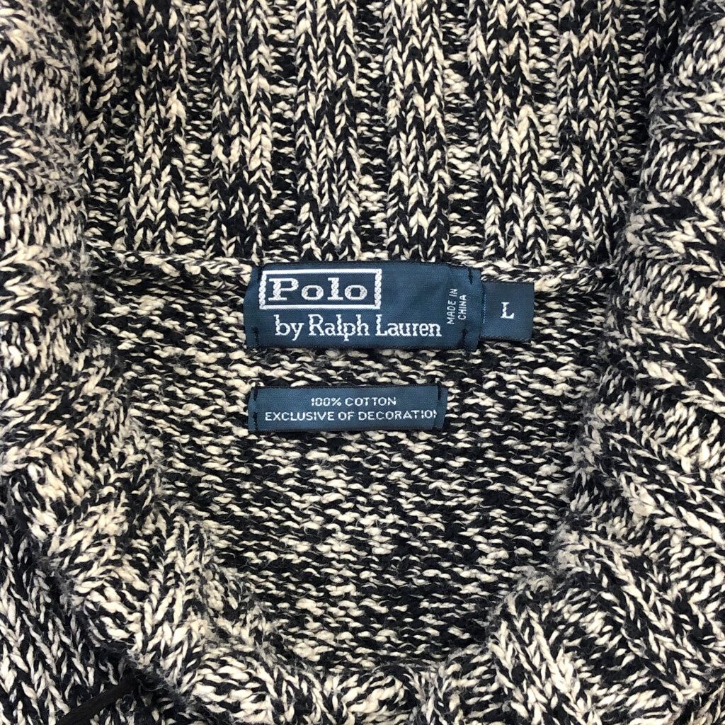 Polo by Ralph Lauren ポロ ラルフローレン ショールカラー コットン 