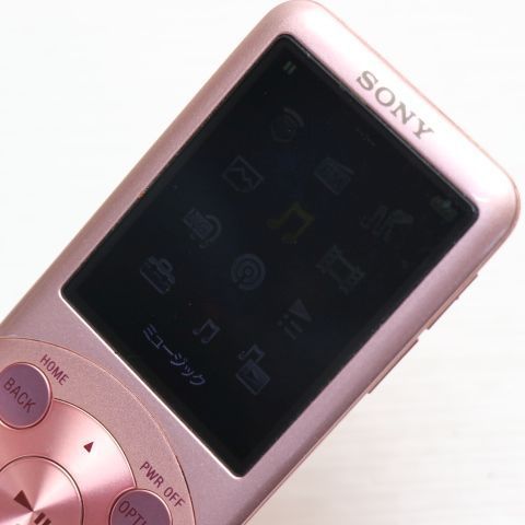 【新品未使用品】SONY ウォークマン Sシリーズ NW-S754/ピンク NW-S754(P)｜SONY ウォークマン Sシリーズ [メモリータイプ] 8GB
