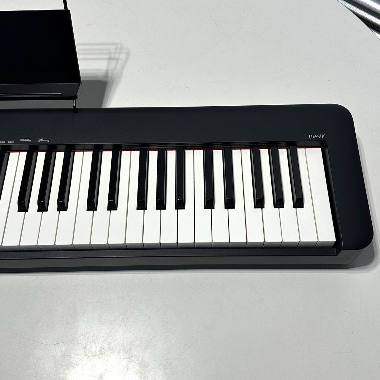 中古 CASIO カシオ 電子ピアノ CDP-S110BK 2023年製 動作確認済み キーボード - メルカリ