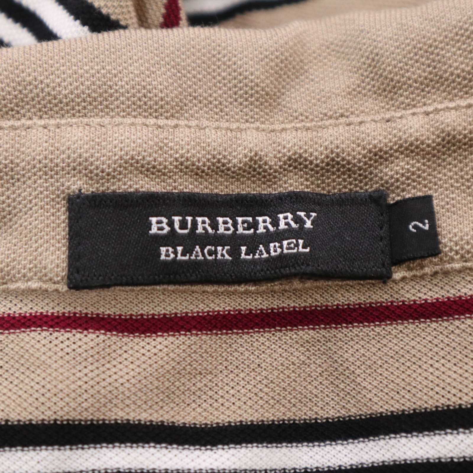 BURBERRY BLACK LABEL バーバリー ブラックレーベル 春夏 ホース刺繍