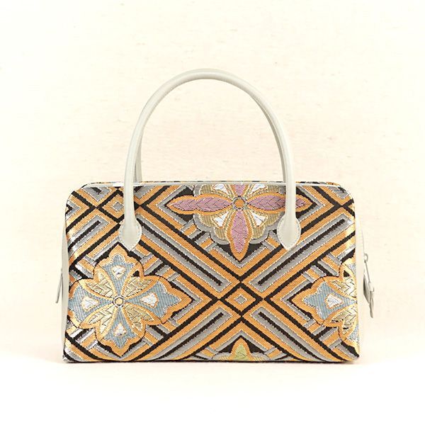 利休バッグ　神田胡蝶 ≪訳アリ品：少々シミ≫東京「はきもの匠神田胡蝶」謹製高級利休バッグ