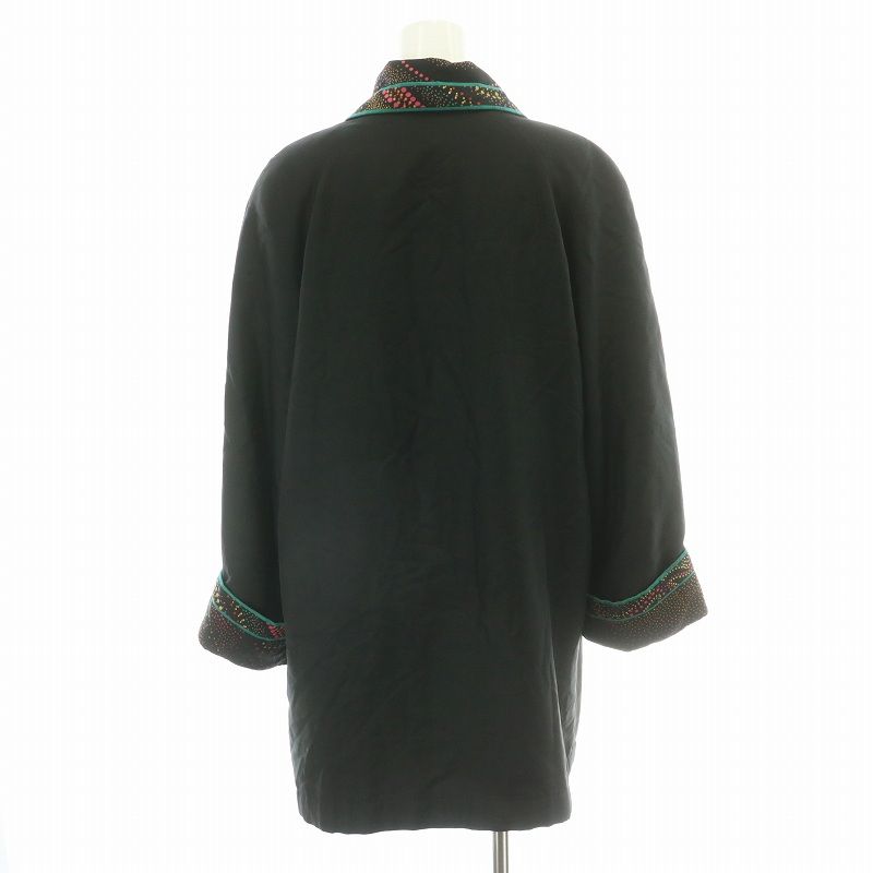 美品レオナール 中綿入りハーフコート レオナール LEONARD フッション FASHION コート ハーフ シルク