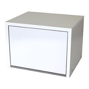 在庫セール コンパクトタイプ ルーター収納ボックス RB-36U ホワイト