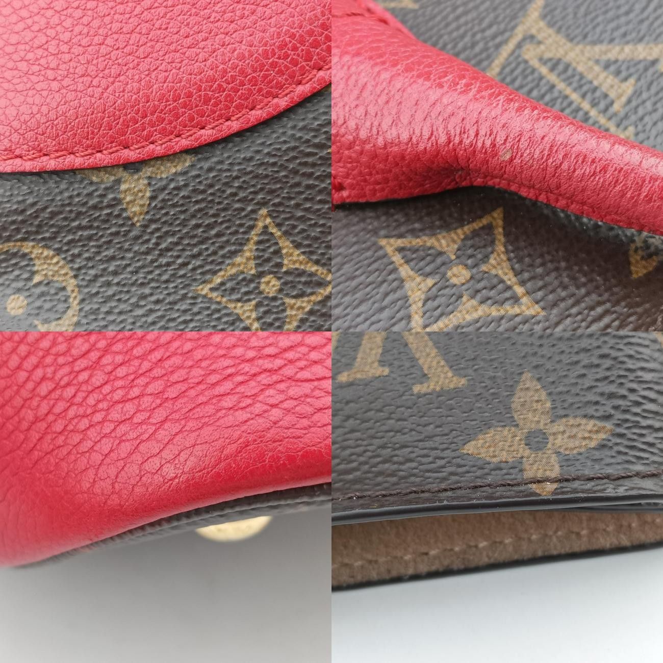 Vuittonフランドリンモノグラム|ブラウン系×スリーズモノグラムキャンバス×カーフレザーM41596DU0168