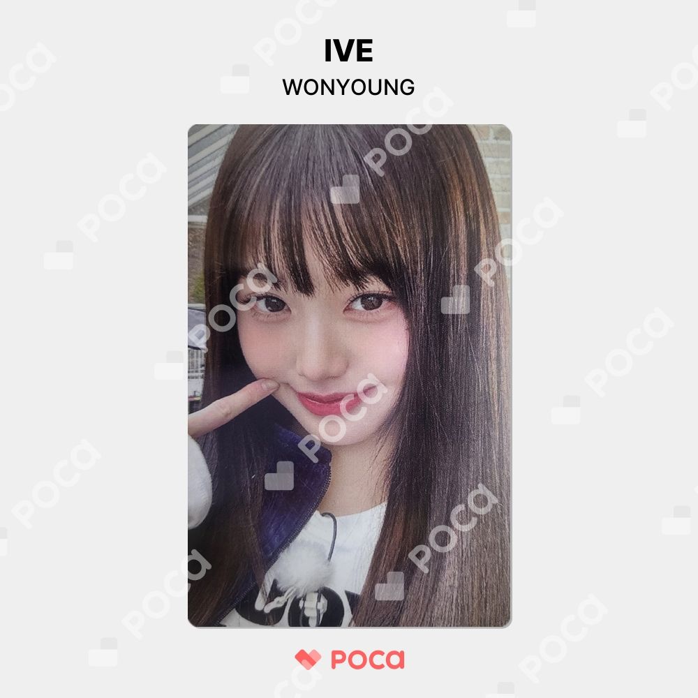 【IVE ウォニョン】 I'VE MINE WITHMUU 特典 公式 トレカ Pocamarket公式