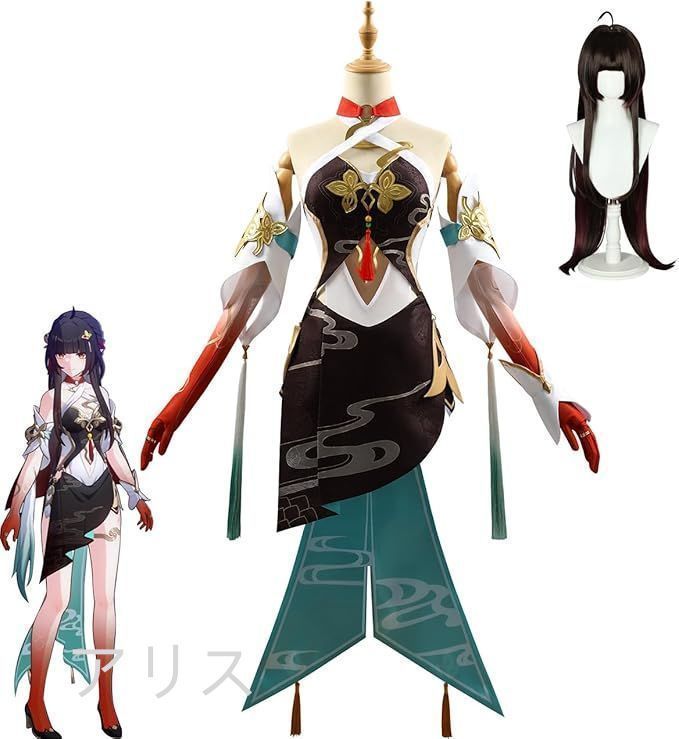 崩壊 スターレイル 霊砂（ レイサ ）コスプレ衣装 豪華版 フルセット コスプレ衣装 アクセサリー ウィッグ付きu0026靴追加購入可 コスチューム cosplay 演出服 舞台装 クリスマス 学園祭 プレゼ