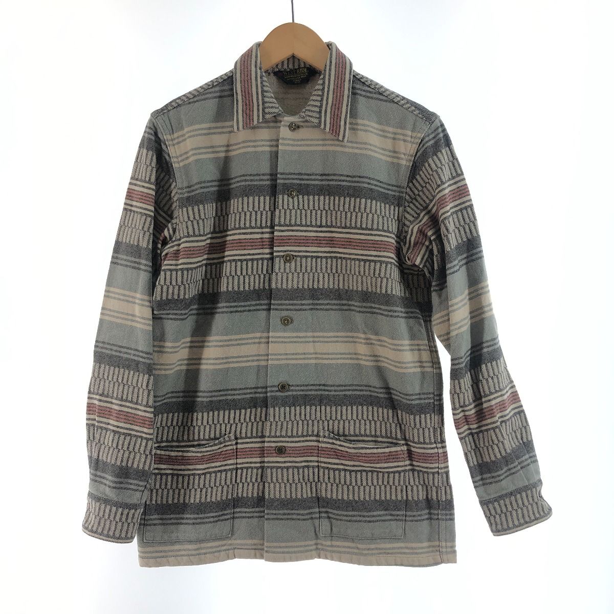 〇〇WEST RIDE ウエストライド メンズ シャツ サイズXS ベージュ 