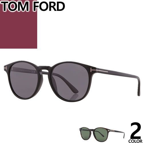 トムフォード TOM FORD サングラス メンズ レディース カラーレンズ アジアンフィット ボストン アイウェア Tロゴ 眼鏡 メガネ ブランド 運転 黒 ブラック べっ甲 LEWIS FT1097 TF1097