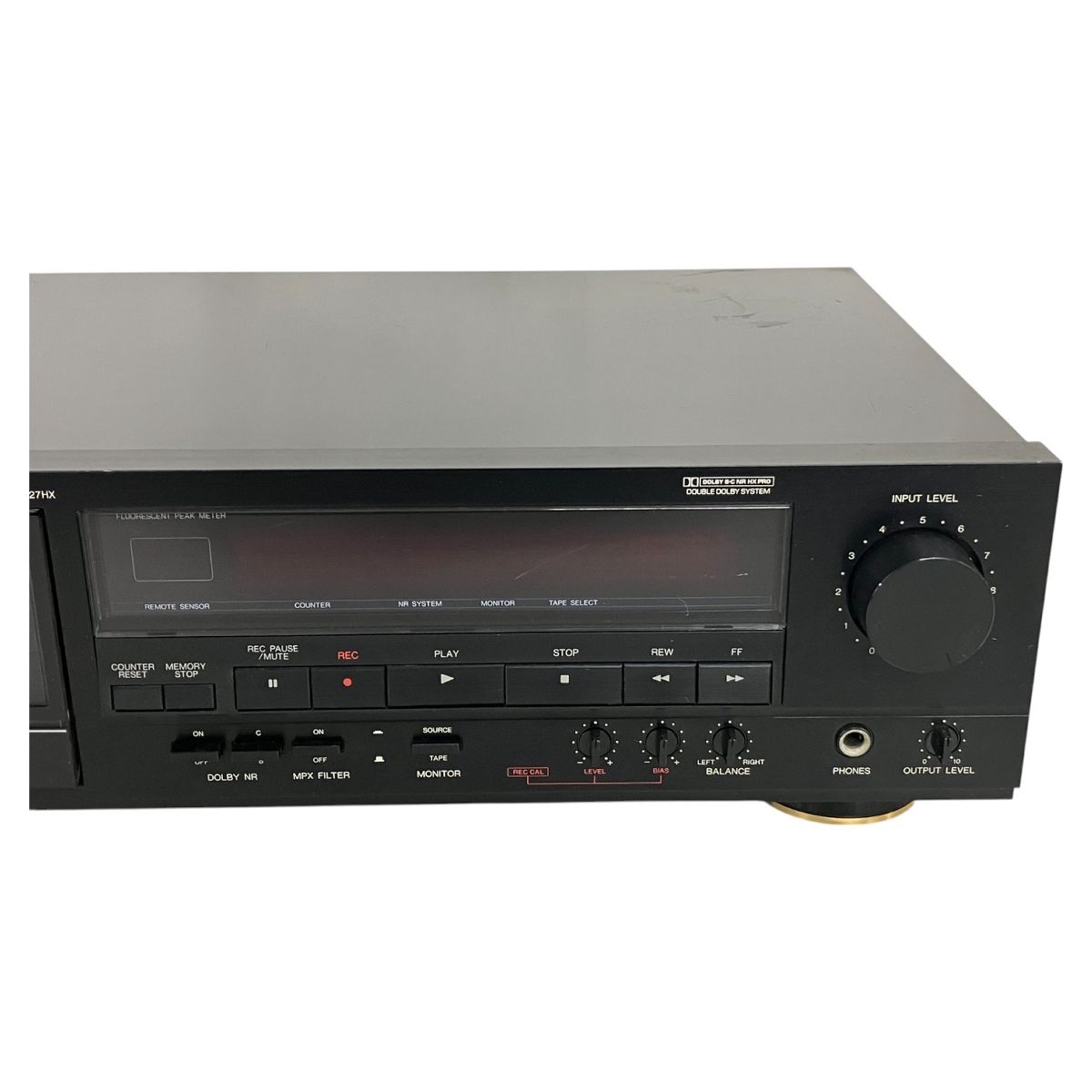 DENON カセットデッキ DR-M27HX DENON デノン DR-M27HX カセットデッキ ジャンク K10326177