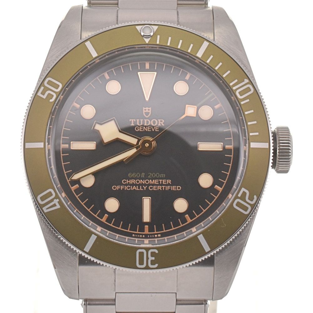 チューダー  チュードル TUDOR 79230G ヘリテージ ブラックベイ  ハロッズ限定 自動巻き メンズ美品箱付き N#129410