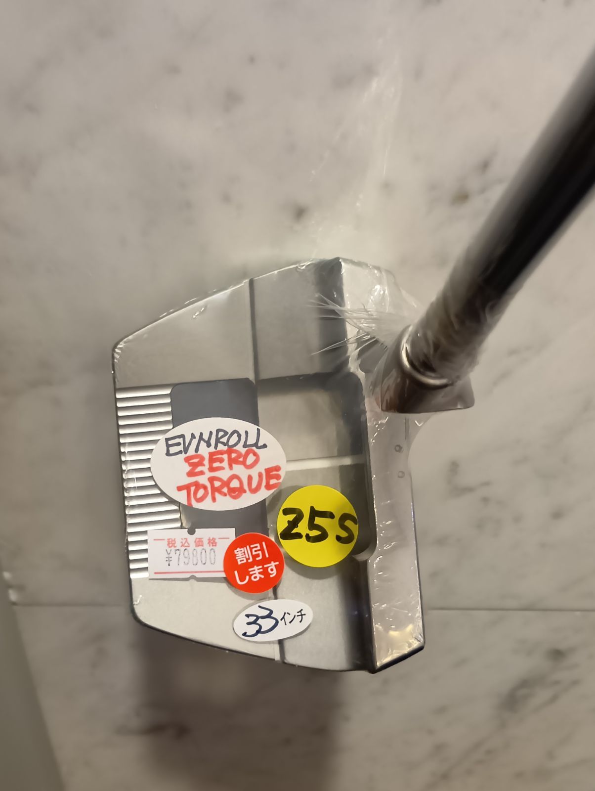 Pt ♥ イーブンロール ZERO Z5s Satin パター メンズ 右用 33インチ USA直輸入品 新橋店