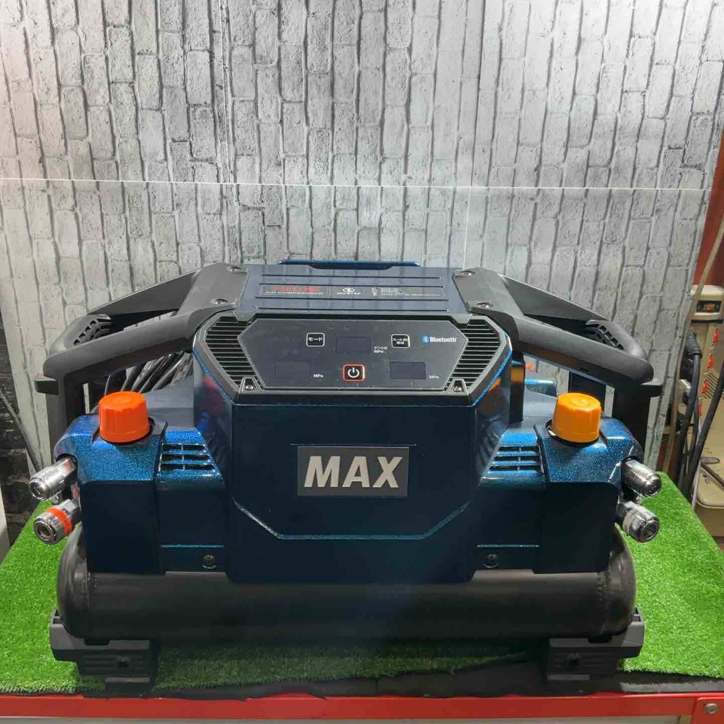 ♥品 マックス MAX 高圧常圧兼用エアコンプレッサー AK-HL1310E_ラピスブルー 川口店