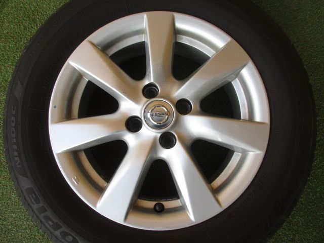 み 日産純正 ノート 185 65R15 ラヂアルタイヤ４本SET E12 E13 ティーダ ウィングロード