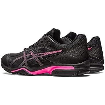 アシックス(ASICS) テニスシューズ PRESTIGELYTE 4 OC 1043A014-001(ブラック/ガンメタル) 25.0cm 4E