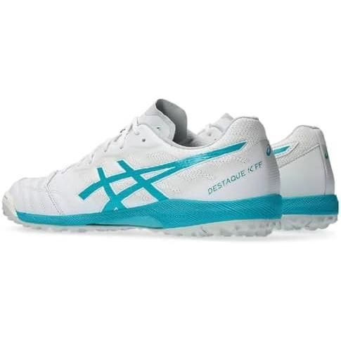 アシックス(ASICS) サッカートレシュー DESTAQUE K FF TF 1111A218-101 ホワイト/シーG 29cm