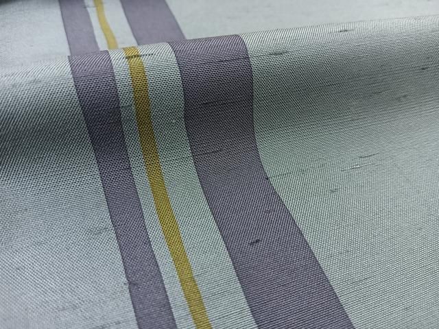 平和屋着物○石川県指定無形文化財 牛首紬 白山工房 手織り 間道  