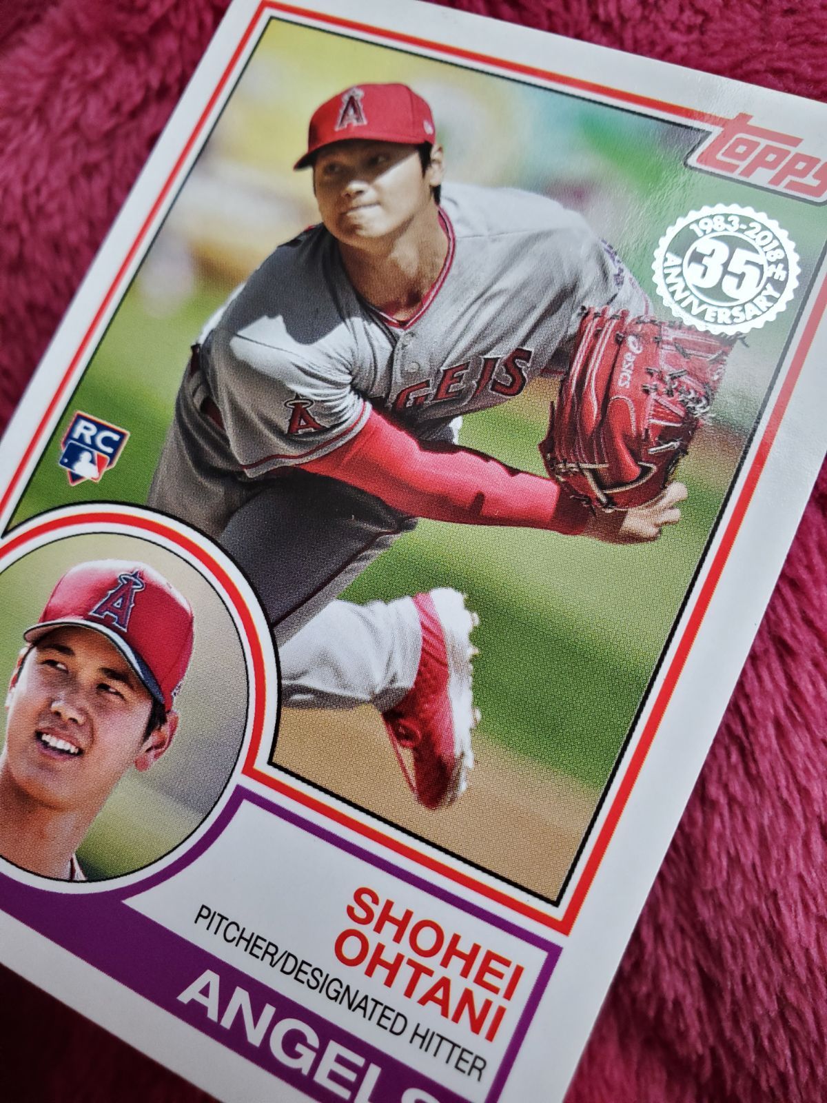 Topps 大谷翔平RC topps 35th