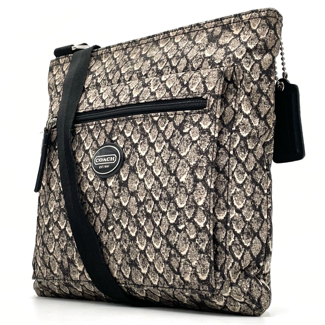 ✨極美品✨ COACH コーチ ショルダーバッグ トートバッグ レオパード柄 
