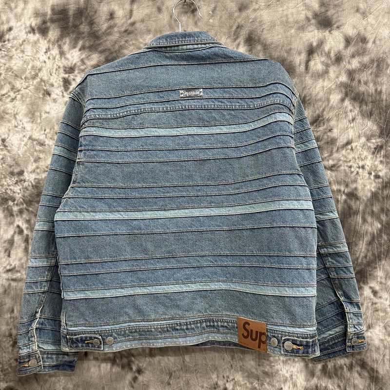 Supreme Layered Denim Trucker Jacket
