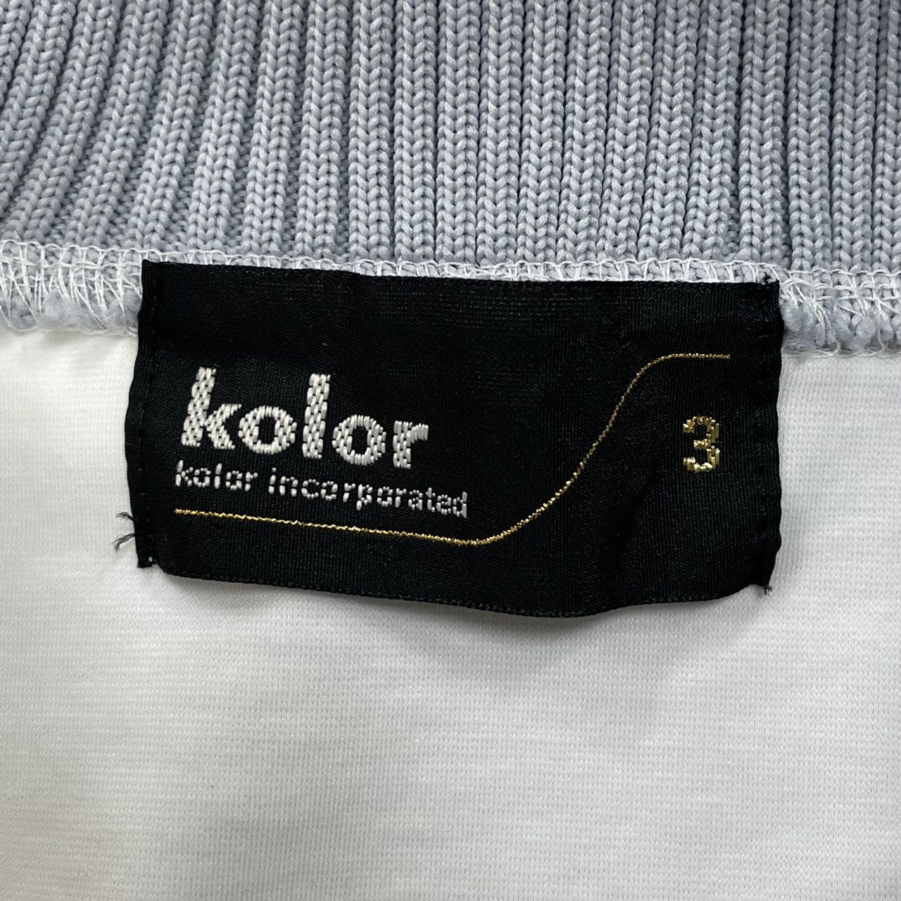 定価29700円 KOLOR 22AW L/S Punch ロングスリーブ ポンチョ