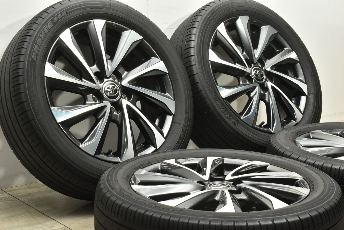 程度良好品 トヨタ 90 ヴォクシー S-Zグレード 純正 17in 6J 40 PCD114.3 PROXES R60 205 55R17 ノア エスクァイア プリウスα