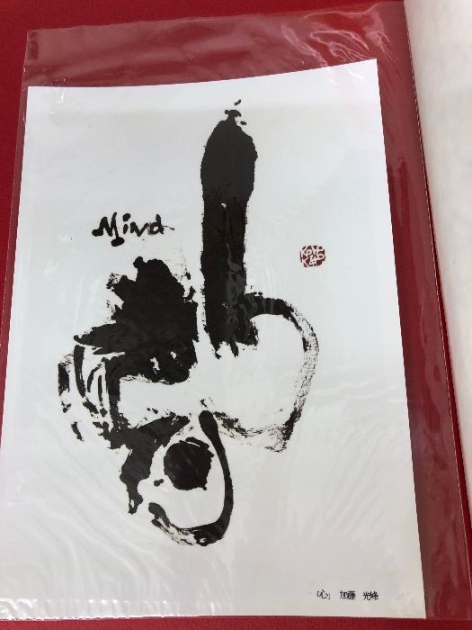 墨線 加藤光峰の世界―筆墨心画集 甲骨文字・金文に魅せられて 日外