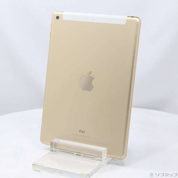 中古品〕 iPad 第5世代 32GB ゴールド MPG42J／A docomoロック解除SIM
