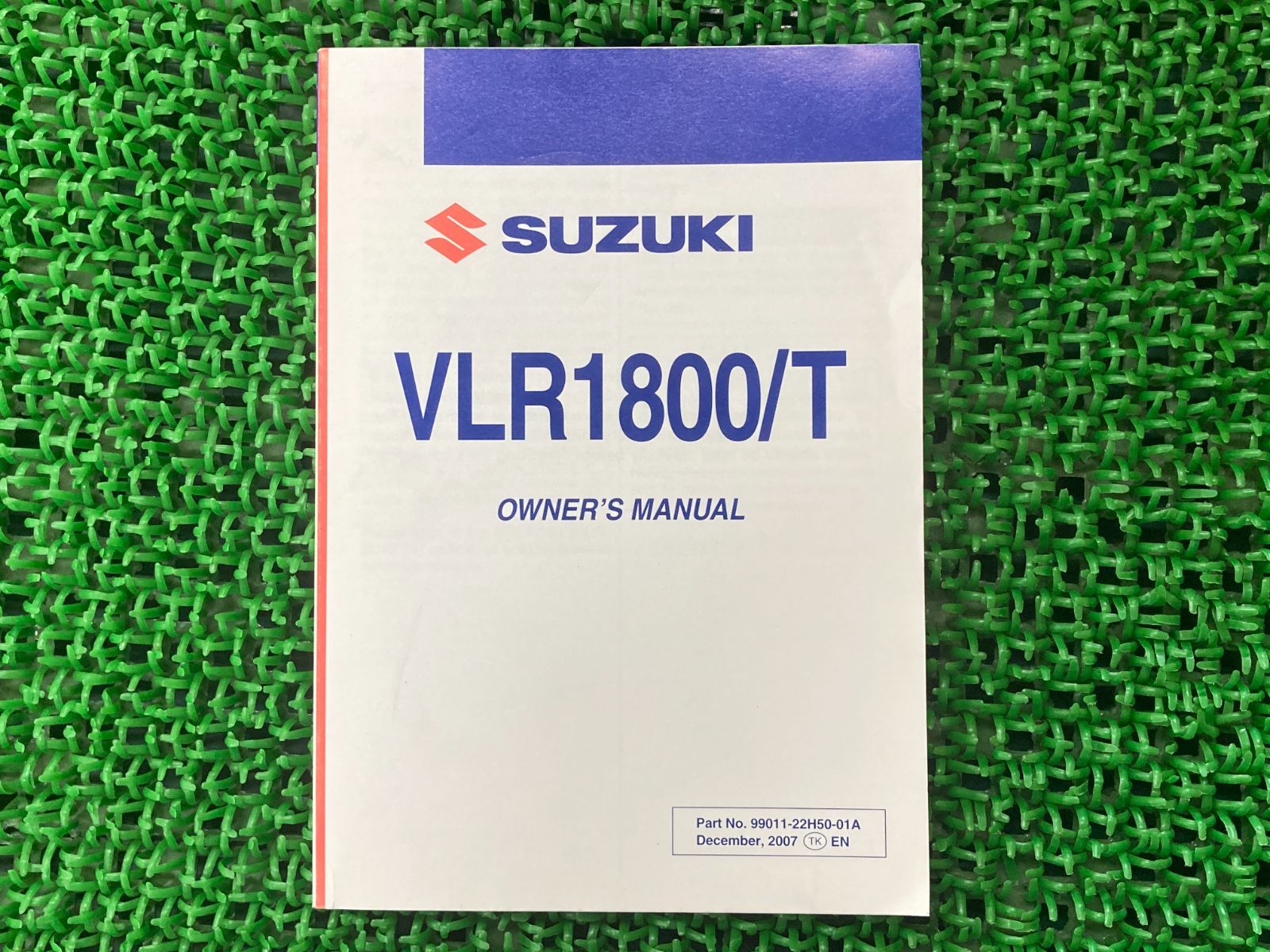 VLR1800 T 取扱説明書 英語版 スズキ 正規 中古 バイク 整備書 オーナーズマニュアル PS 車検 整備情報