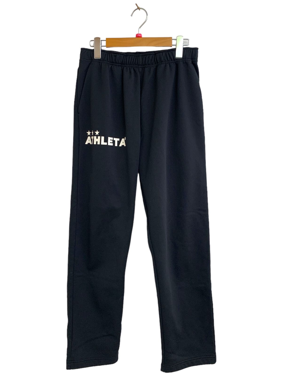 ATHLETA (アスレタ) フットサルウェア  スウェットロングパンツ ボトム サッカー 裏起毛 ポリエステル ミャンマー製 03380 L ブラック メンズ/004