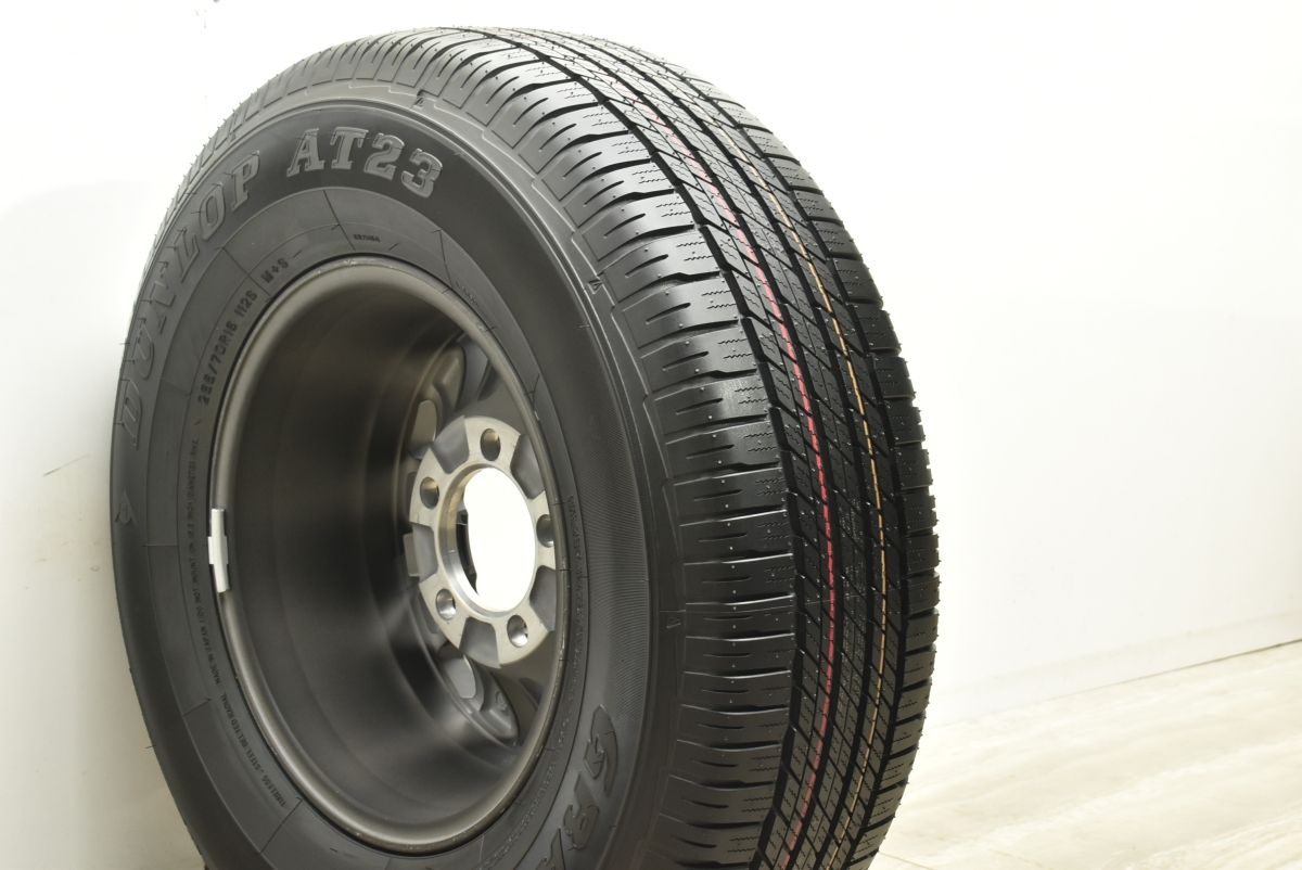 265/70R16 ダンロップ AT23 ランドクルーザー70 新車外し スペア用 新車外し】トヨタ 再再販 ランドクルーザー70 純正