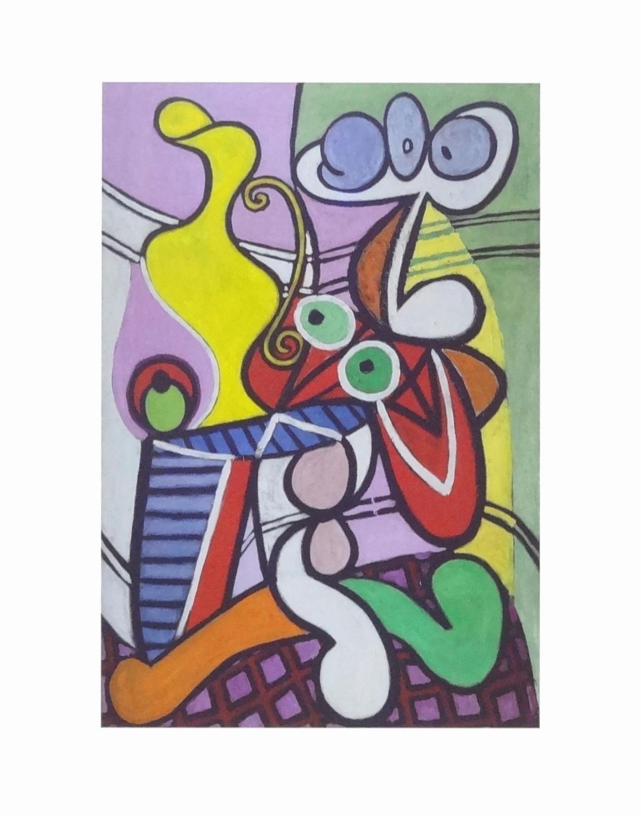 新品☆額付アートポスター☆パブロ・ピカソ☆Pablo Picasso☆46