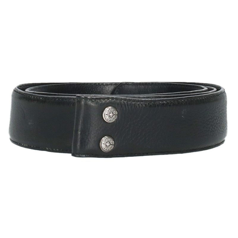 割引 クロムハーツ STRAP/1.5inchスクロールレーベルリベッツ 1.5 小物