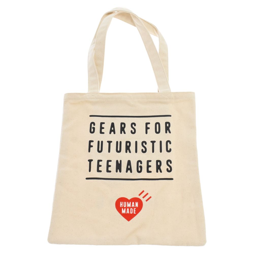 HUMAN MADE (ヒューマンメイド) BOOK TOTE コットンキャンバス