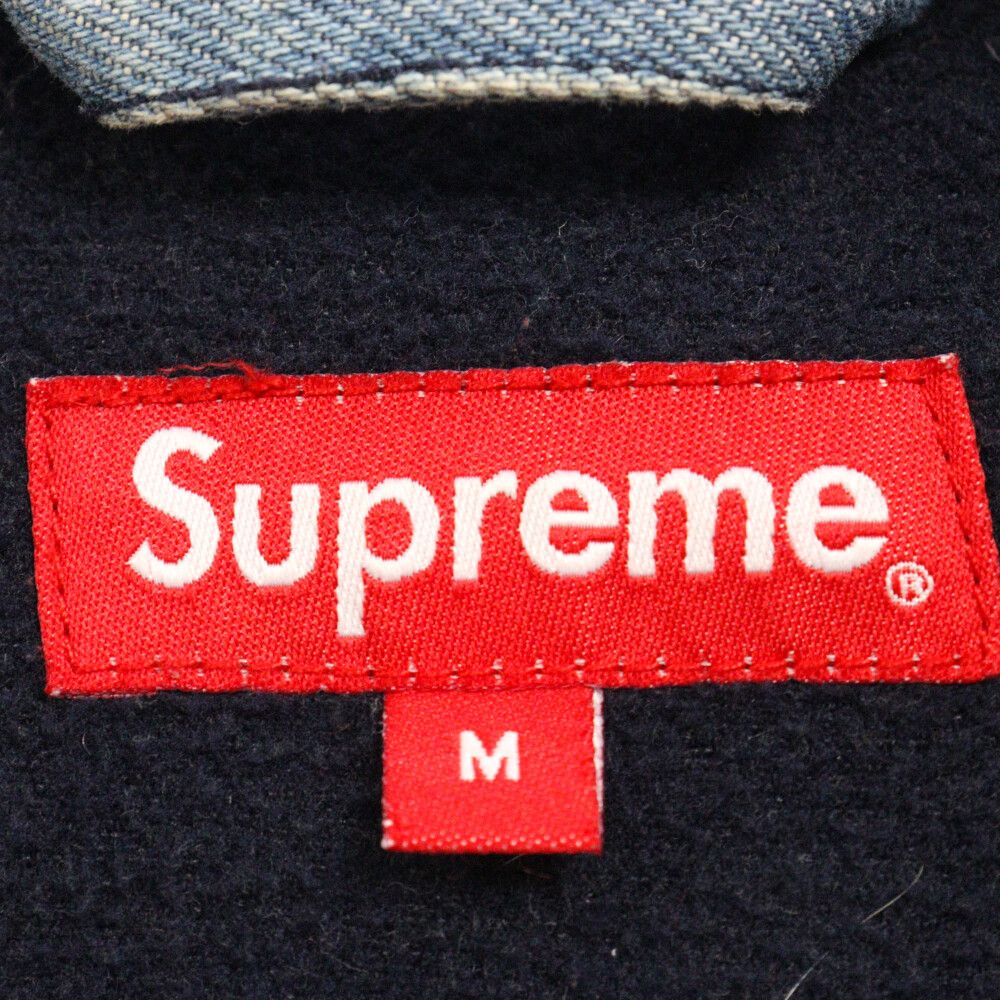 SUPREME (シュプリーム) 14AW Hooded Fireman Coat ファイヤーマン デニム フーデット コート インディゴ